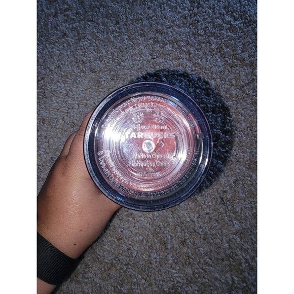 Starbucks Tropical Green Palm Banana Leaf w/Coral Venti 24oz Cold Cup - Picture 5 of 7